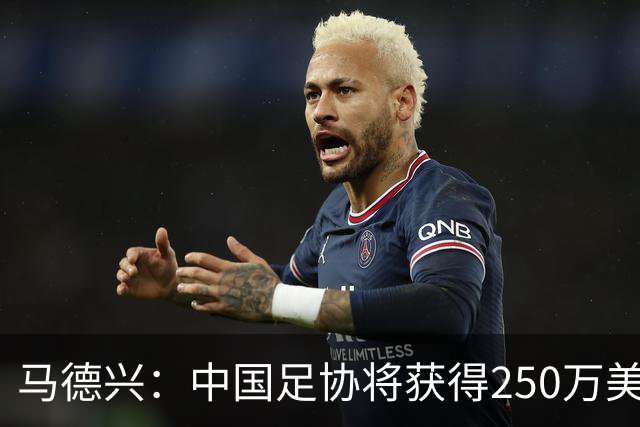 马德兴：中国足协将获得250万美元用于备战女足世界杯
